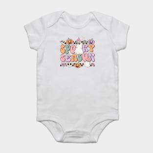 Spooky Season Halloween for women Baby Bodysuit